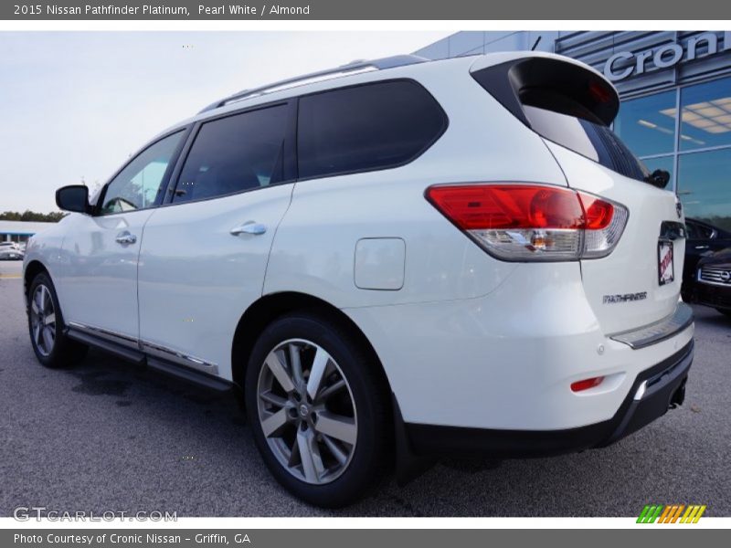 Pearl White / Almond 2015 Nissan Pathfinder Platinum