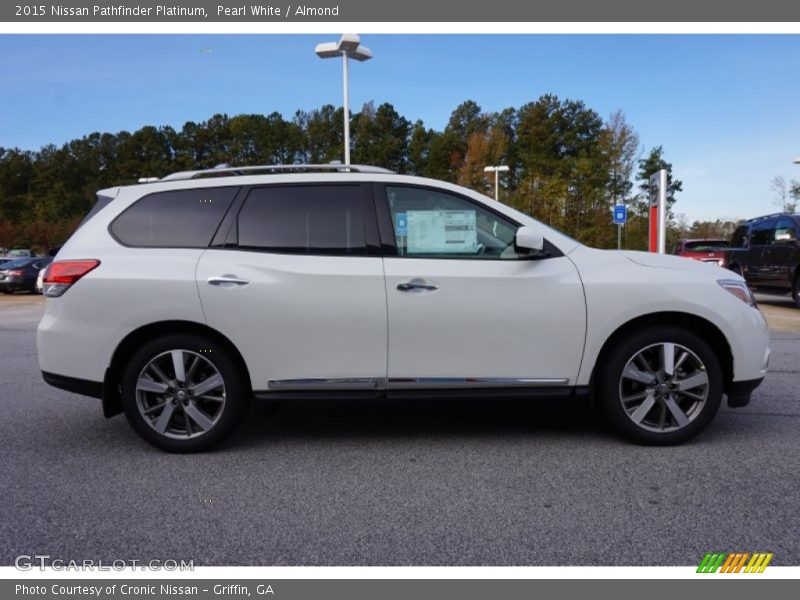  2015 Pathfinder Platinum Pearl White
