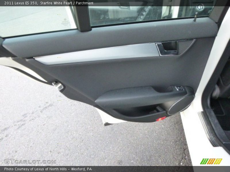 Starfire White Pearl / Parchment 2011 Lexus ES 350