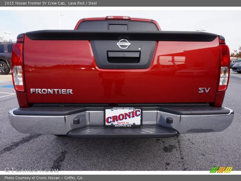 Lava Red / Steel 2015 Nissan Frontier SV Crew Cab