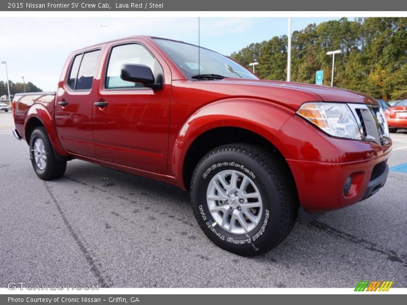 Front 3/4 View of 2015 Frontier SV Crew Cab