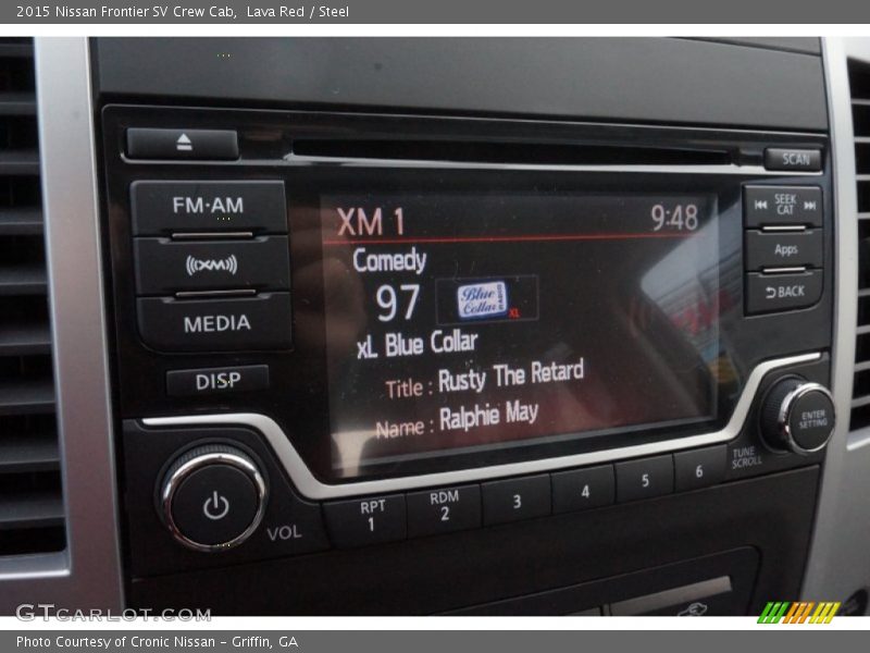 Controls of 2015 Frontier SV Crew Cab