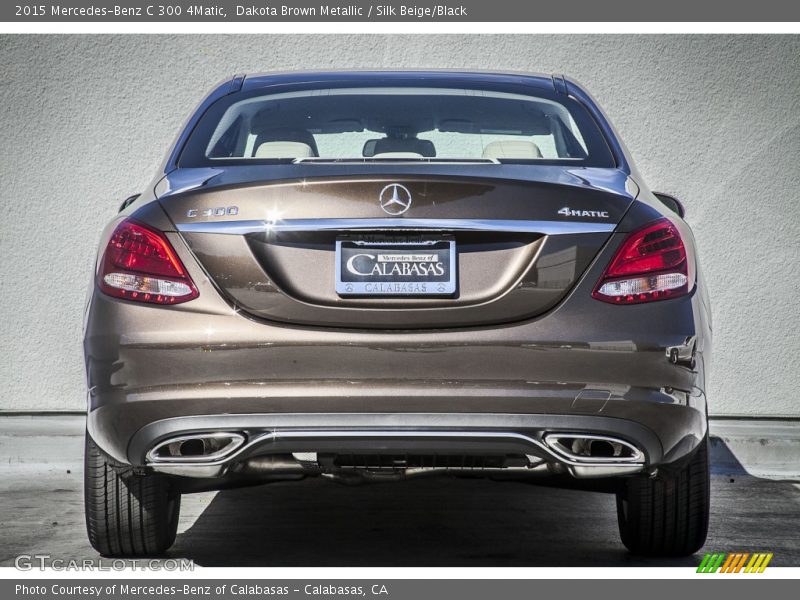 Dakota Brown Metallic / Silk Beige/Black 2015 Mercedes-Benz C 300 4Matic