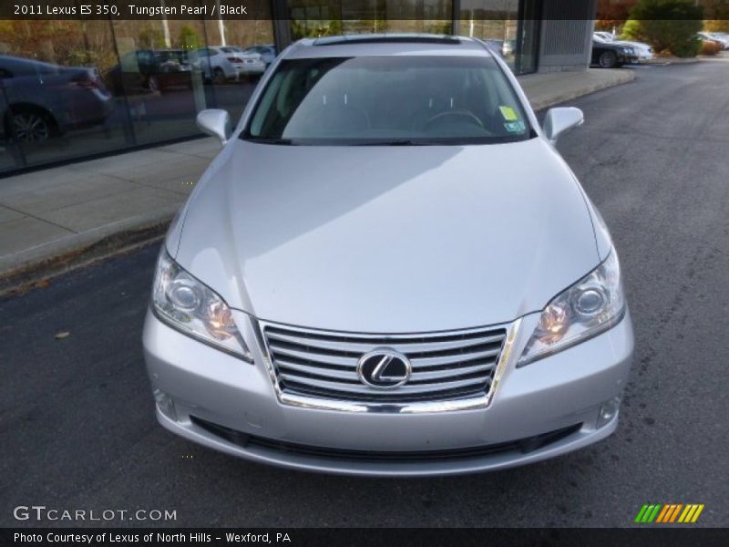 Tungsten Pearl / Black 2011 Lexus ES 350