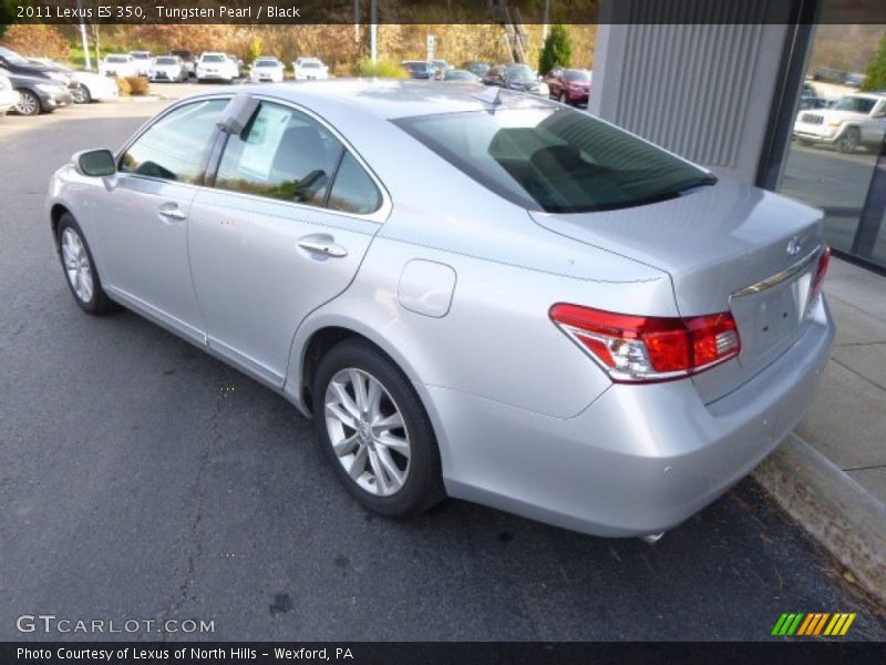 Tungsten Pearl / Black 2011 Lexus ES 350