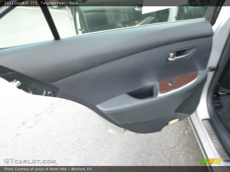 Tungsten Pearl / Black 2011 Lexus ES 350