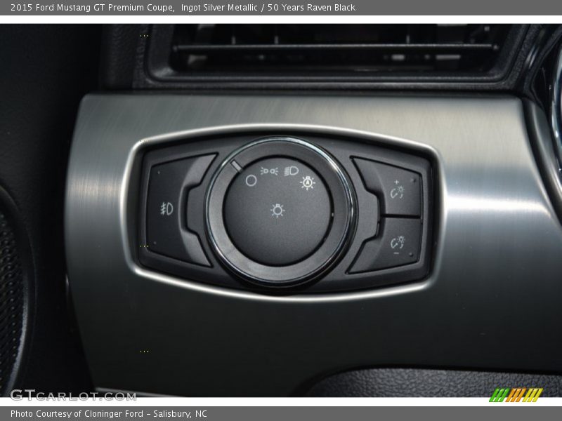 Controls of 2015 Mustang GT Premium Coupe