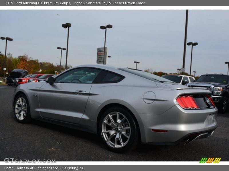 2015 Mustang GT Premium Coupe Ingot Silver Metallic