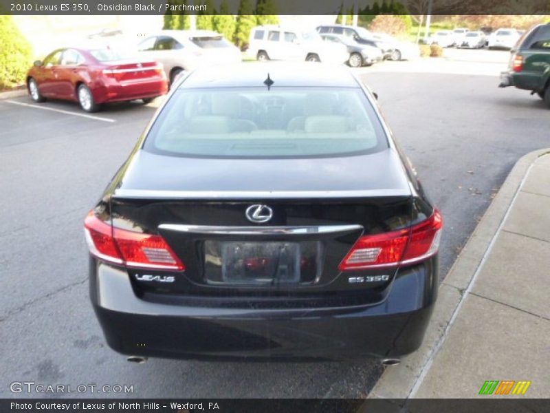Obsidian Black / Parchment 2010 Lexus ES 350