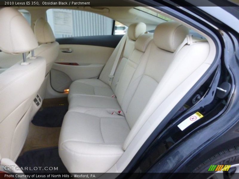 Obsidian Black / Parchment 2010 Lexus ES 350