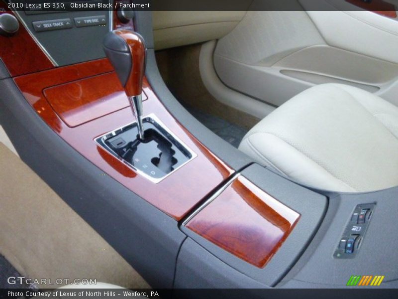 Obsidian Black / Parchment 2010 Lexus ES 350