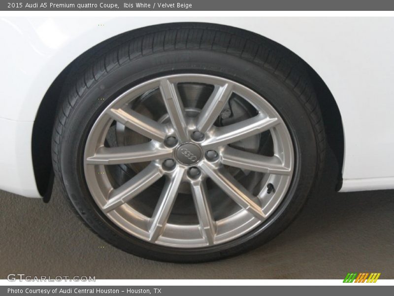 Ibis White / Velvet Beige 2015 Audi A5 Premium quattro Coupe