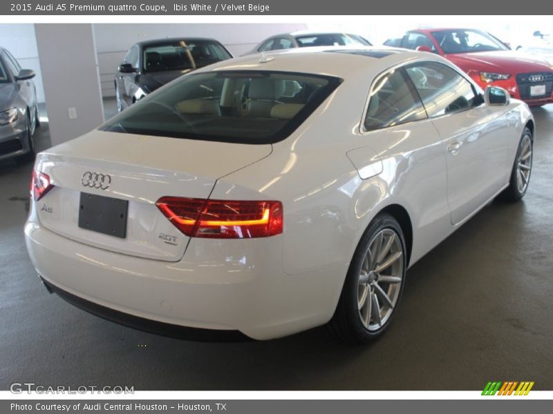 Ibis White / Velvet Beige 2015 Audi A5 Premium quattro Coupe