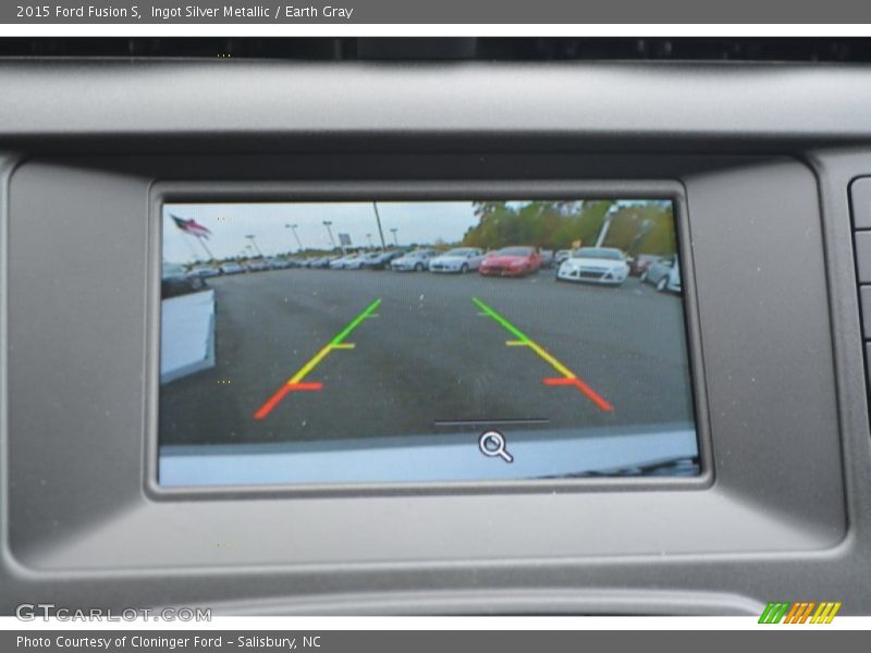 Ingot Silver Metallic / Earth Gray 2015 Ford Fusion S