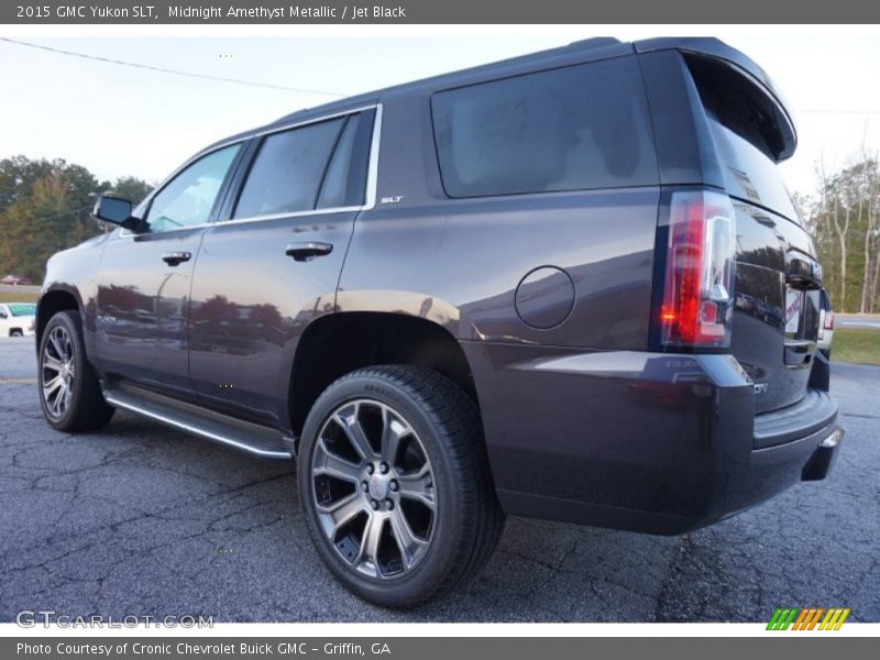 Midnight Amethyst Metallic / Jet Black 2015 GMC Yukon SLT