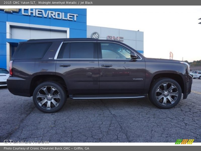 Midnight Amethyst Metallic / Jet Black 2015 GMC Yukon SLT