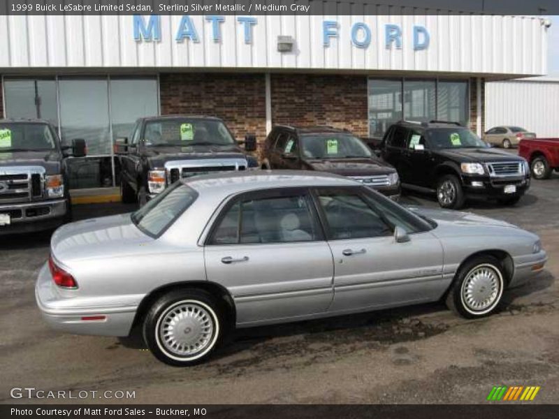 Sterling Silver Metallic / Medium Gray 1999 Buick LeSabre Limited Sedan