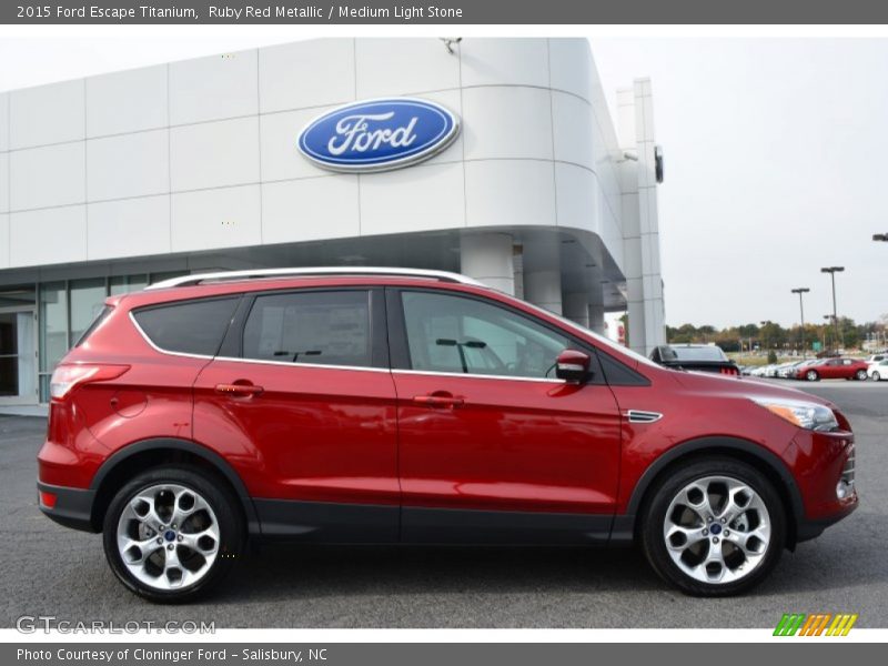  2015 Escape Titanium Ruby Red Metallic