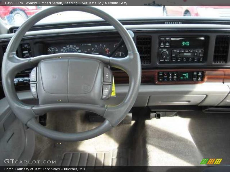 Sterling Silver Metallic / Medium Gray 1999 Buick LeSabre Limited Sedan