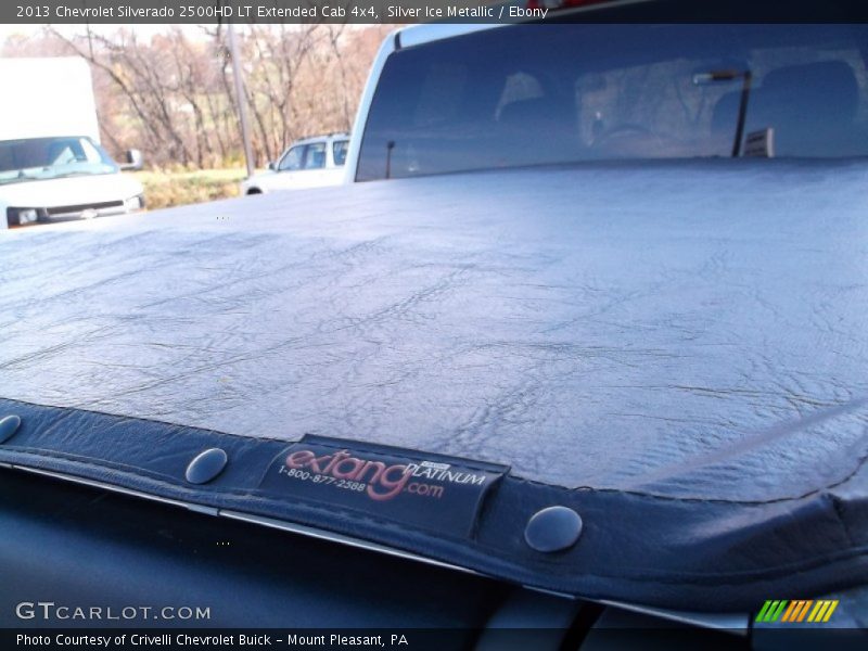 Silver Ice Metallic / Ebony 2013 Chevrolet Silverado 2500HD LT Extended Cab 4x4