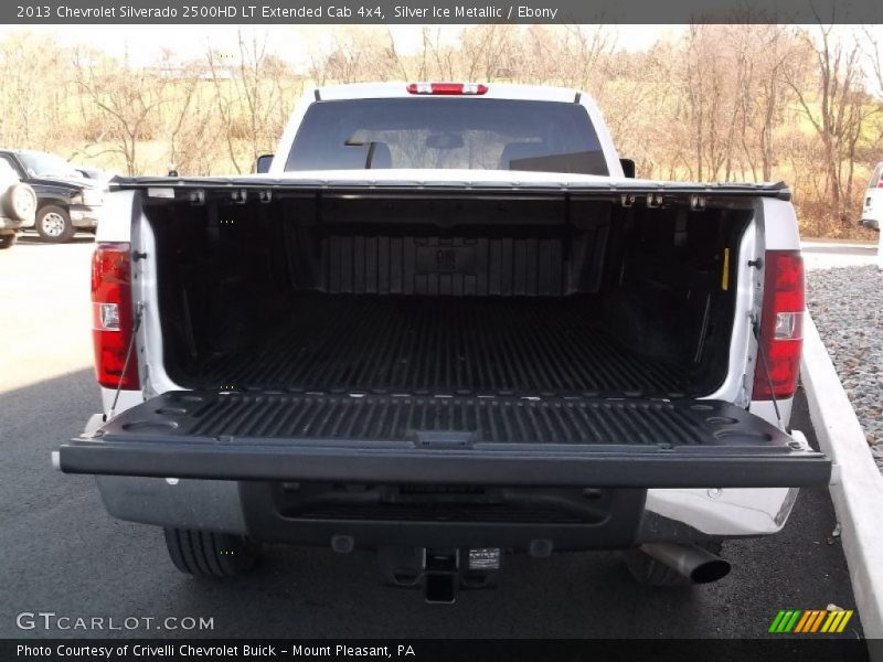 Silver Ice Metallic / Ebony 2013 Chevrolet Silverado 2500HD LT Extended Cab 4x4
