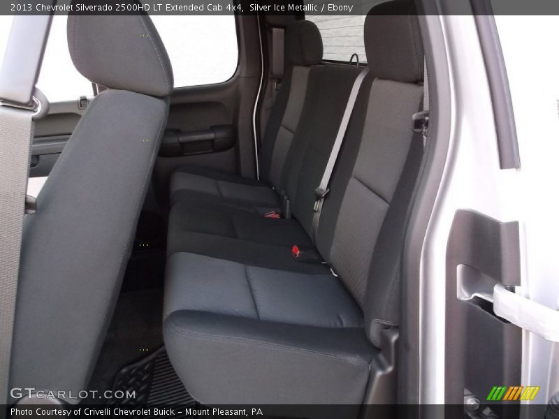 Silver Ice Metallic / Ebony 2013 Chevrolet Silverado 2500HD LT Extended Cab 4x4