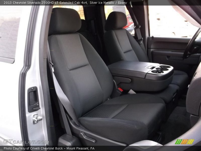 Silver Ice Metallic / Ebony 2013 Chevrolet Silverado 2500HD LT Extended Cab 4x4