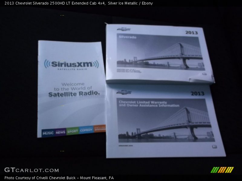 Silver Ice Metallic / Ebony 2013 Chevrolet Silverado 2500HD LT Extended Cab 4x4