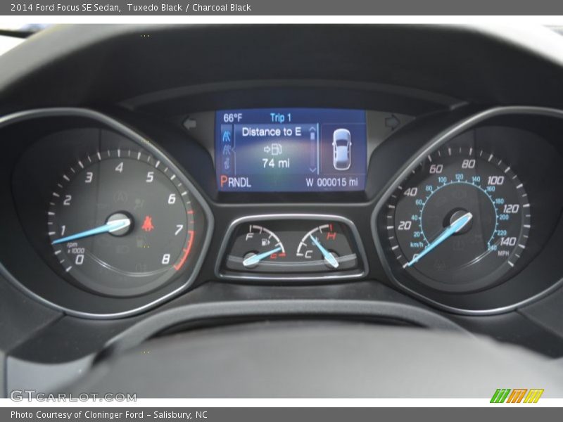 Tuxedo Black / Charcoal Black 2014 Ford Focus SE Sedan