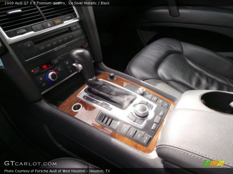 Ice Silver Metallic / Black 2009 Audi Q7 3.6 Premium quattro