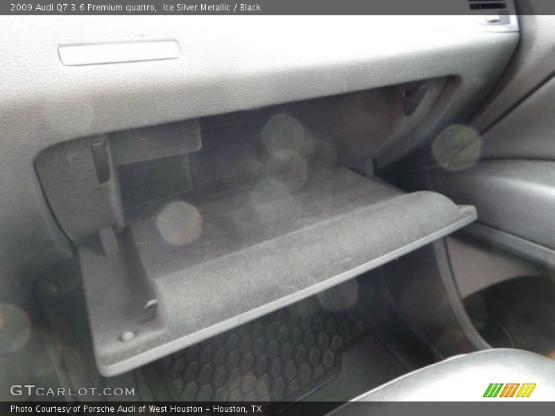 Ice Silver Metallic / Black 2009 Audi Q7 3.6 Premium quattro