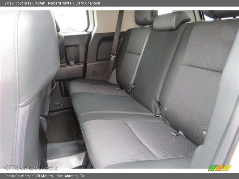 Iceberg White / Dark Charcoal 2012 Toyota FJ Cruiser