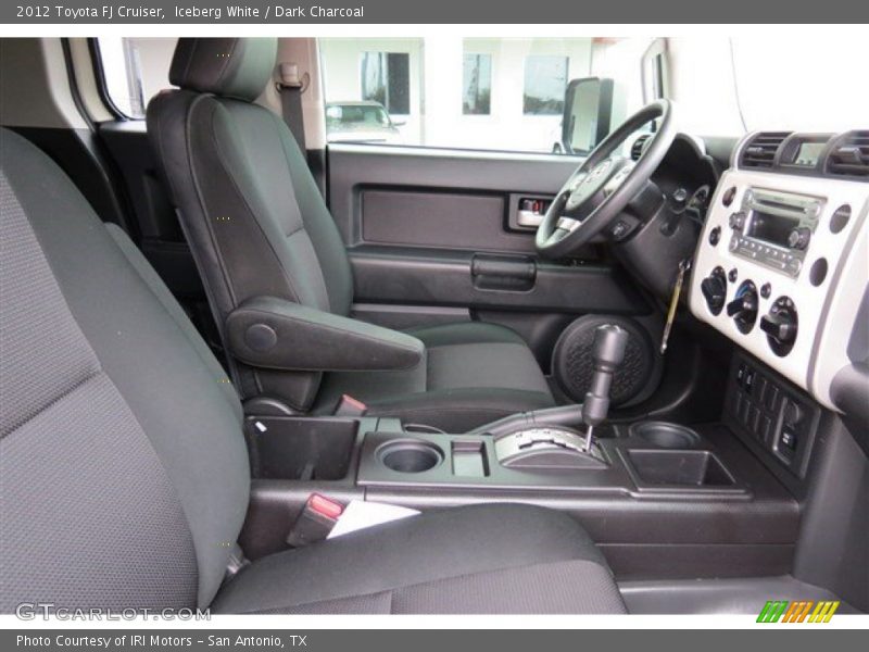 Iceberg White / Dark Charcoal 2012 Toyota FJ Cruiser