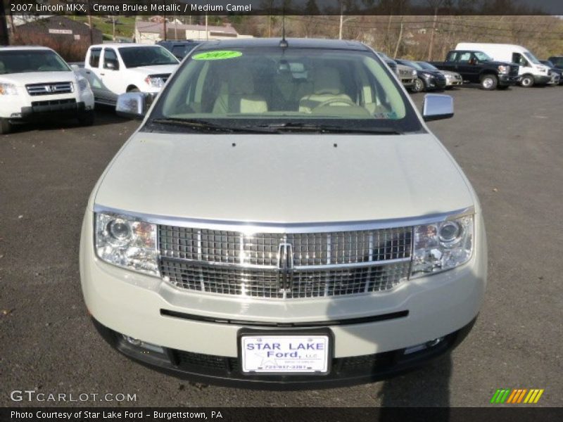 Creme Brulee Metallic / Medium Camel 2007 Lincoln MKX