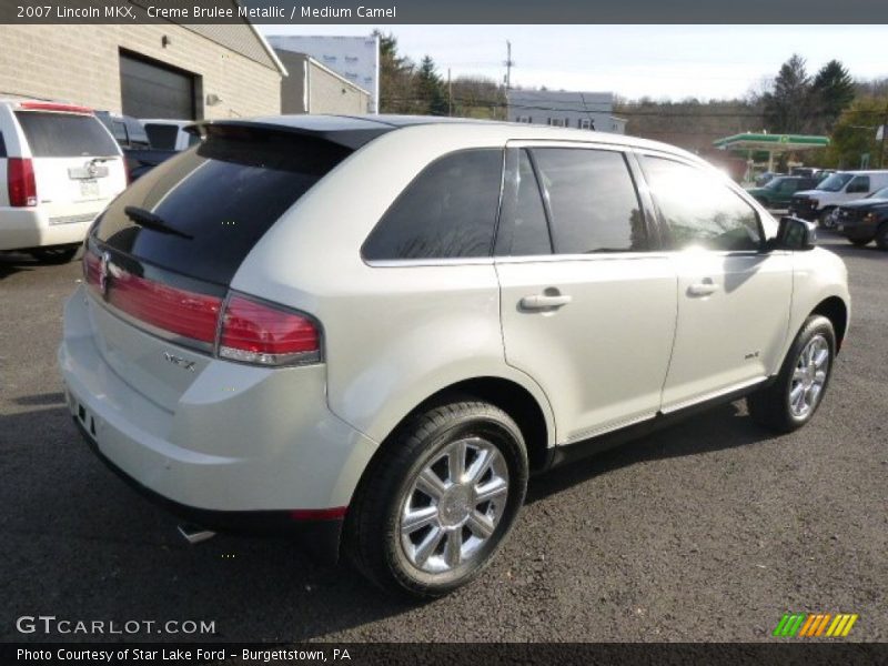 Creme Brulee Metallic / Medium Camel 2007 Lincoln MKX