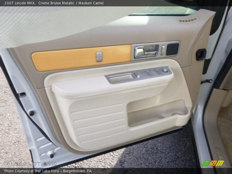 Creme Brulee Metallic / Medium Camel 2007 Lincoln MKX
