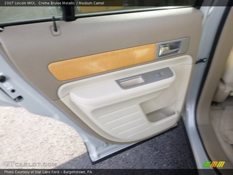 Creme Brulee Metallic / Medium Camel 2007 Lincoln MKX