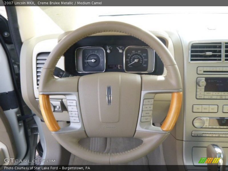 Creme Brulee Metallic / Medium Camel 2007 Lincoln MKX