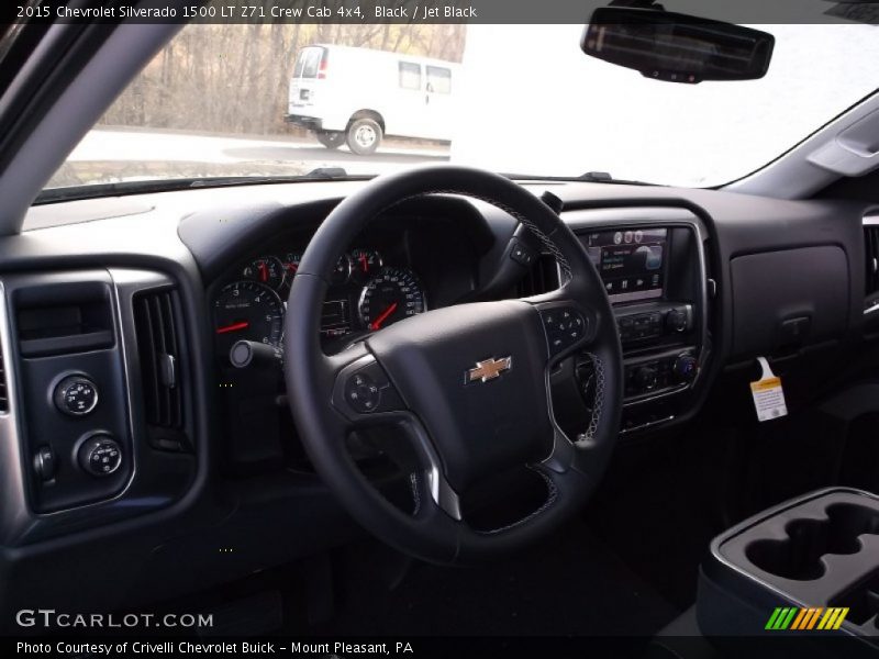 Black / Jet Black 2015 Chevrolet Silverado 1500 LT Z71 Crew Cab 4x4
