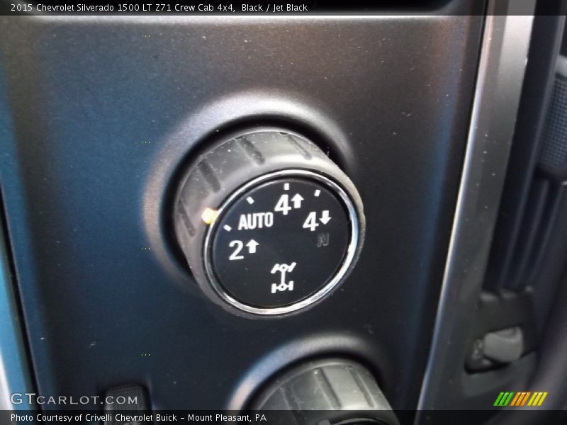 Controls of 2015 Silverado 1500 LT Z71 Crew Cab 4x4