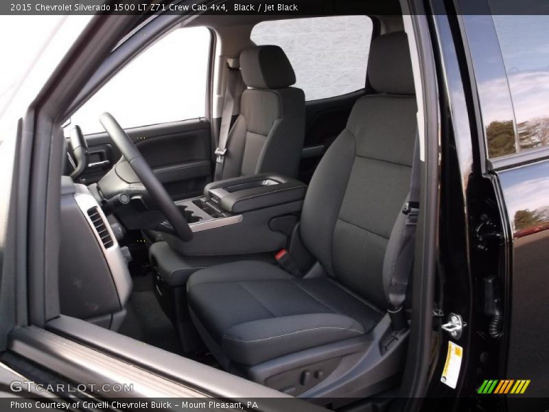 Front Seat of 2015 Silverado 1500 LT Z71 Crew Cab 4x4