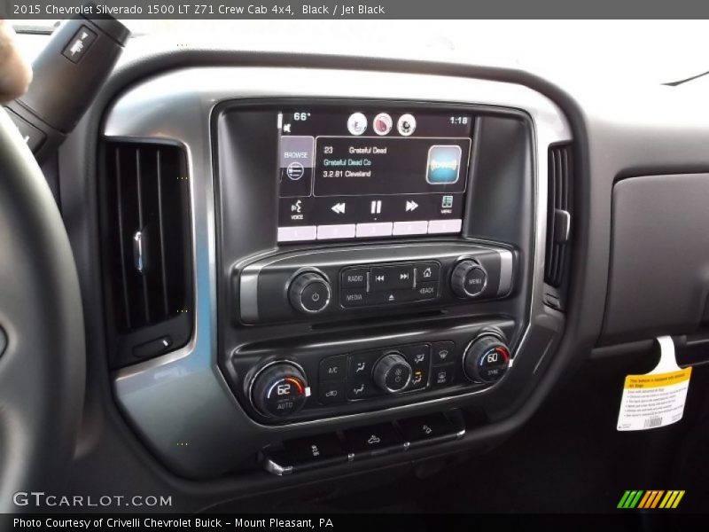 Controls of 2015 Silverado 1500 LT Z71 Crew Cab 4x4