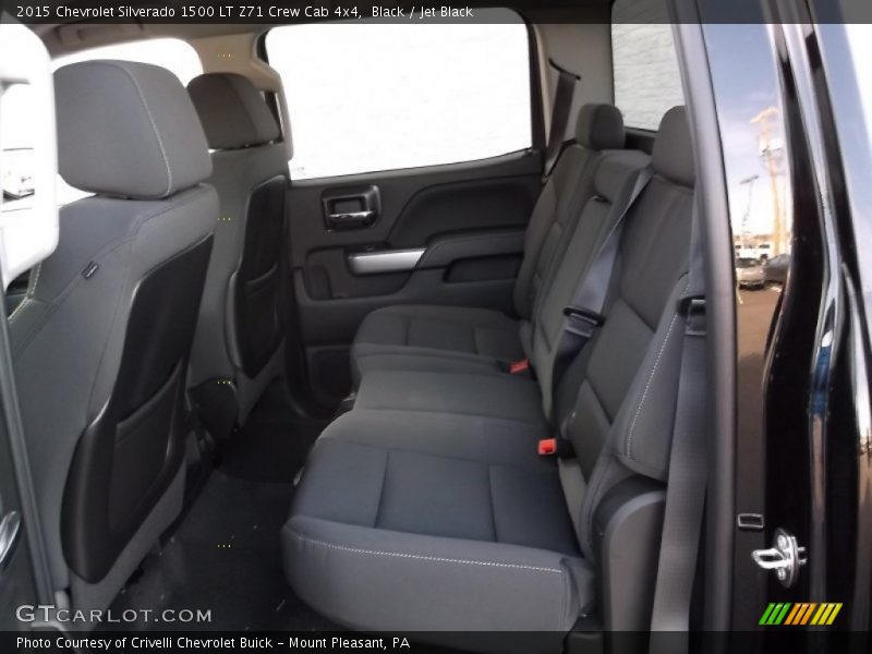 Rear Seat of 2015 Silverado 1500 LT Z71 Crew Cab 4x4
