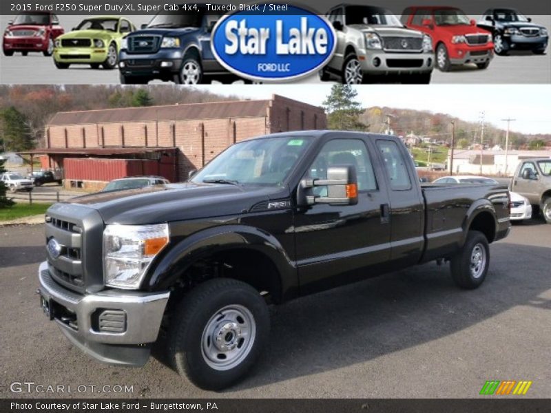 Tuxedo Black / Steel 2015 Ford F250 Super Duty XL Super Cab 4x4