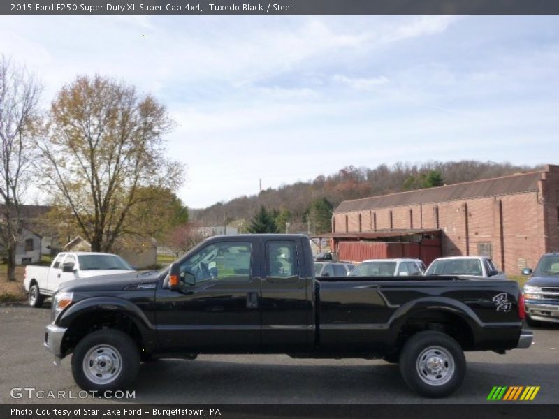 Tuxedo Black / Steel 2015 Ford F250 Super Duty XL Super Cab 4x4