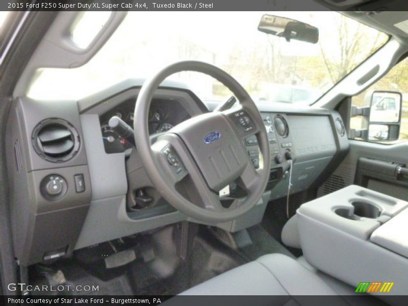 Tuxedo Black / Steel 2015 Ford F250 Super Duty XL Super Cab 4x4