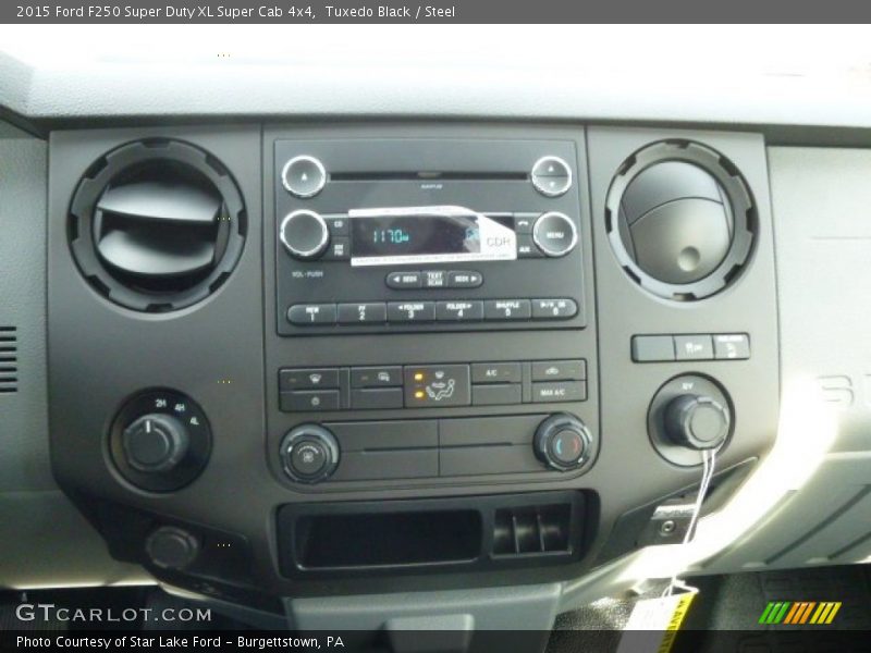 Tuxedo Black / Steel 2015 Ford F250 Super Duty XL Super Cab 4x4