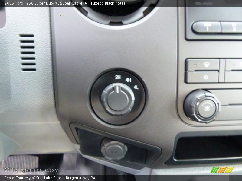 Tuxedo Black / Steel 2015 Ford F250 Super Duty XL Super Cab 4x4