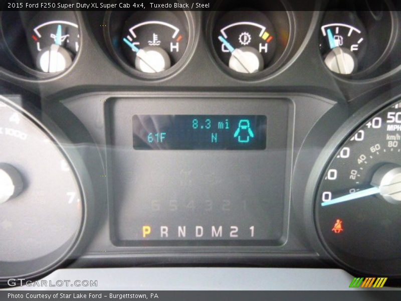 Tuxedo Black / Steel 2015 Ford F250 Super Duty XL Super Cab 4x4