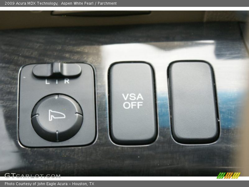 Aspen White Pearl / Parchment 2009 Acura MDX Technology
